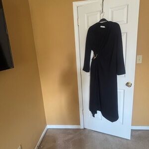 Jonathan Simkhai Black Long Sleeve Dress